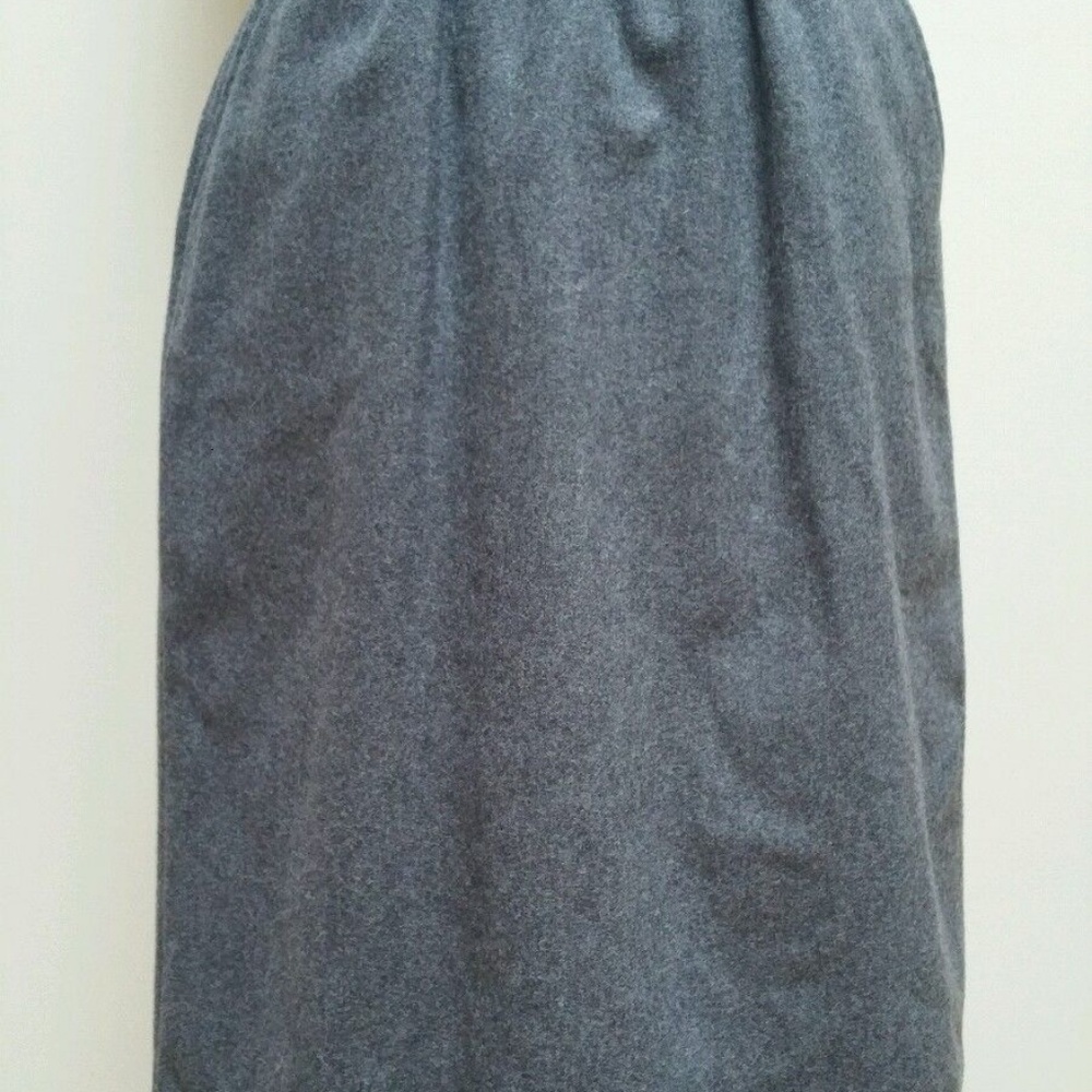 Vintage Rafaella Gray Wool Blend Skirt Size 8 - Picture 2 of 7